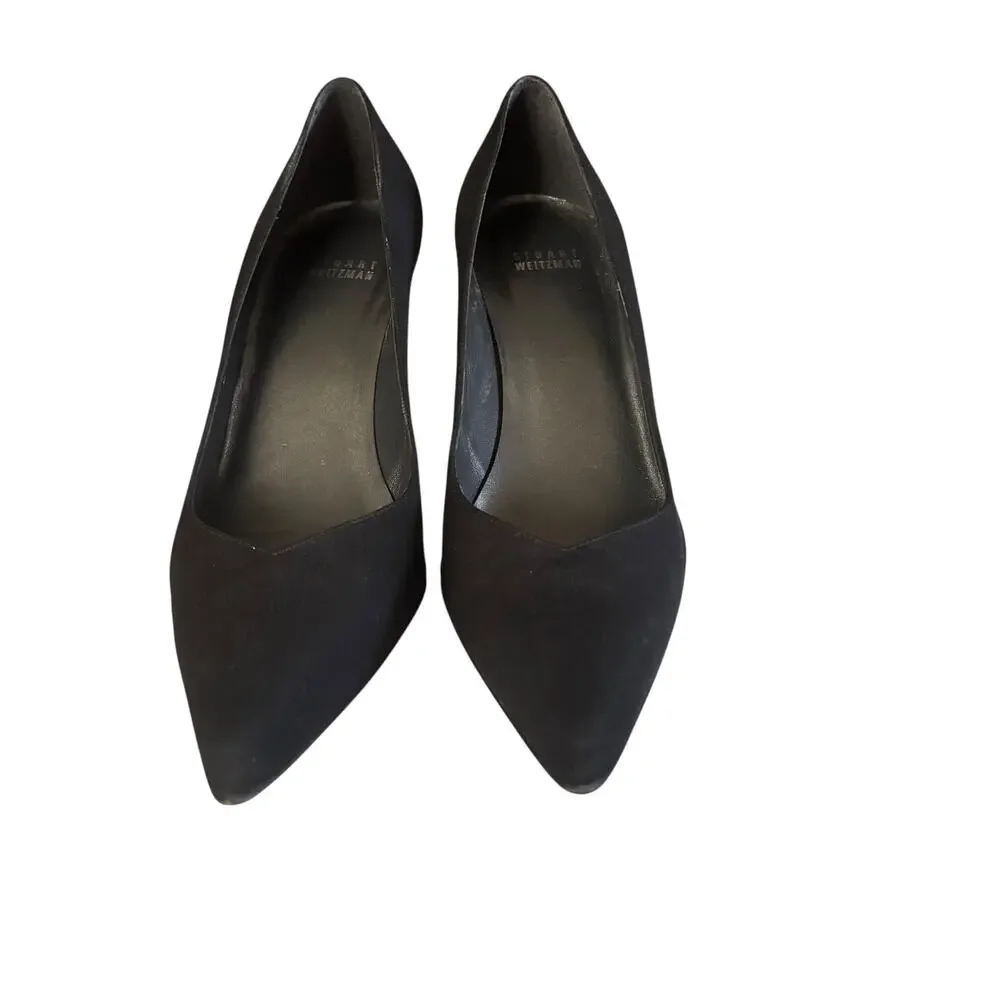 Stuart Weitzman Black Pumps Stiletto Size 9.5